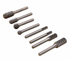 Twin Eagle CARBIDE BURRS 8pc Die Grinder Carbide Burr Kit 1/4 Shank