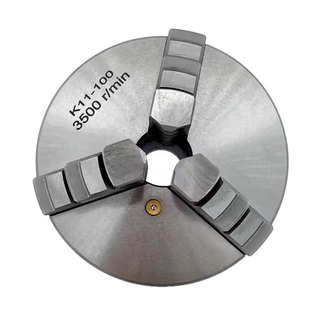 Twin Eagle Imports ACCESSORIES K11-100 3-Jaw 100mm Self-Centering Manual Lathe Chuck