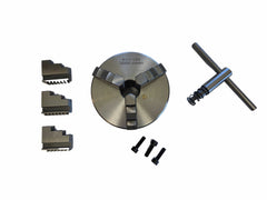 Twin Eagle Imports ACCESSORIES K11-125 3-Jaw 125mm Self-Centering Manual Lathe Chuck