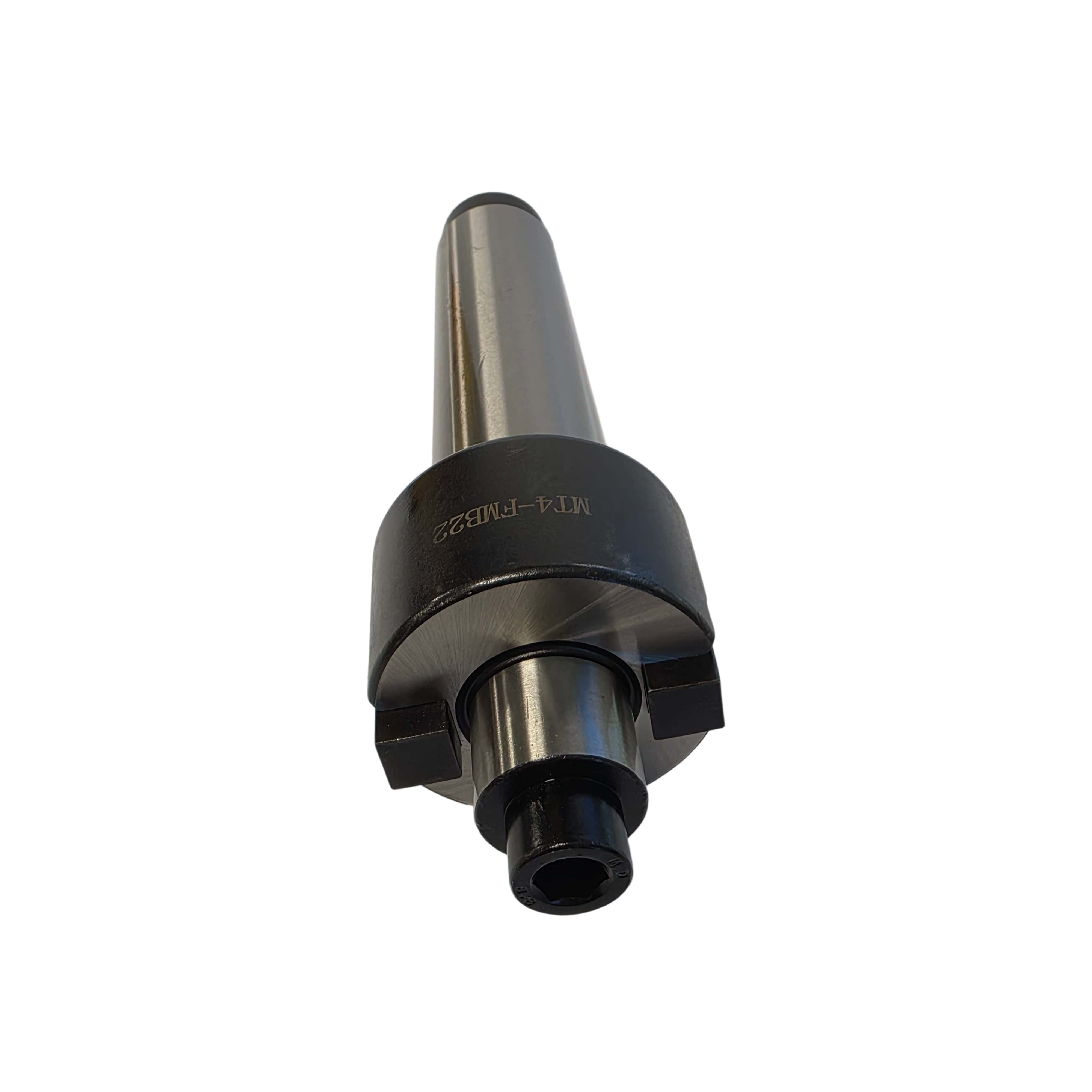 Twin Eagle Imports ACCESSORIES MT4 Shell Mill Arbor 22mm – Face Mill Holder with M16 Drawbar Thread
