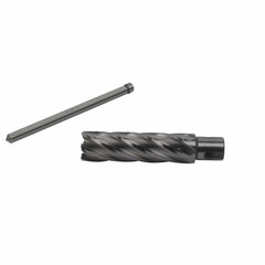 Twin Eagle Imports Annular Cutter 24 x 75mm D.O.C HSS Weldon Shank Annular Cutter with Pilot Pin