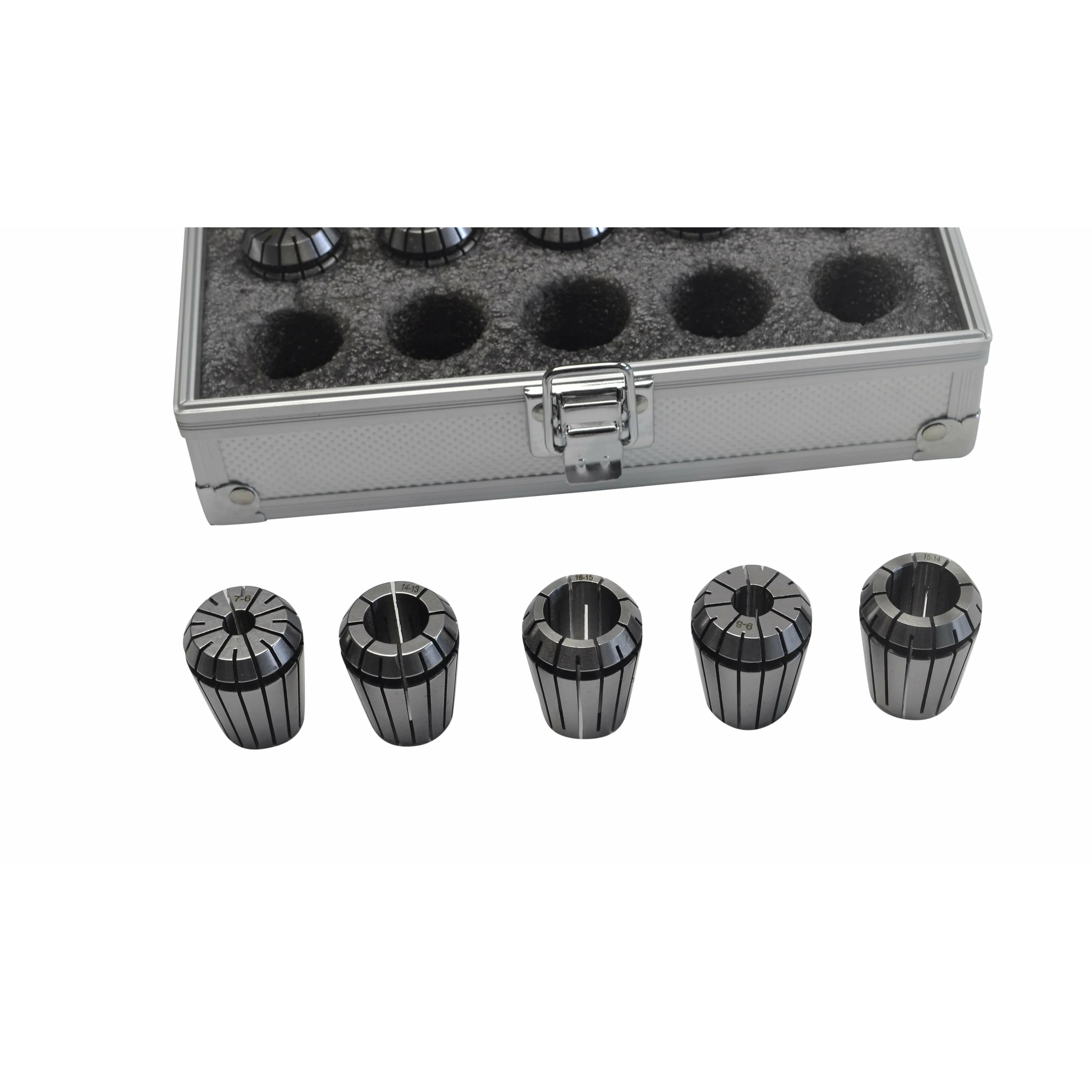 Twin Eagle Imports Collet Kit 15PCS ER25 COLLETS SET RANGE FROM 2mm to 16 mm