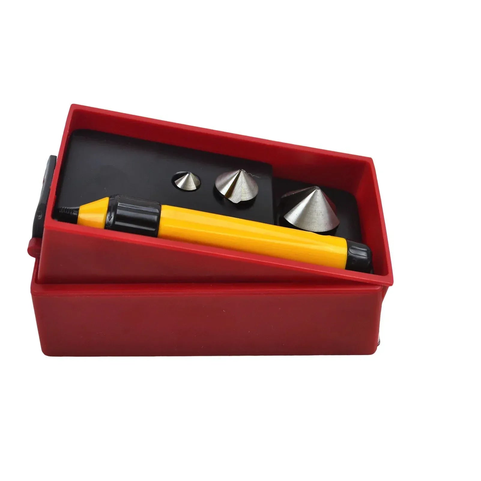 Twin Eagle Imports Deburring countersink set Deburring Tool Kit – Series C (C12, C20, C30) with M7 Extender Handle
