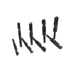 Twin Eagle Imports Drill Bits HSS Imperial Drill Bit Set – 8 Piece (9/16"–1") – Right Hand, 1/2" Reduced Shank