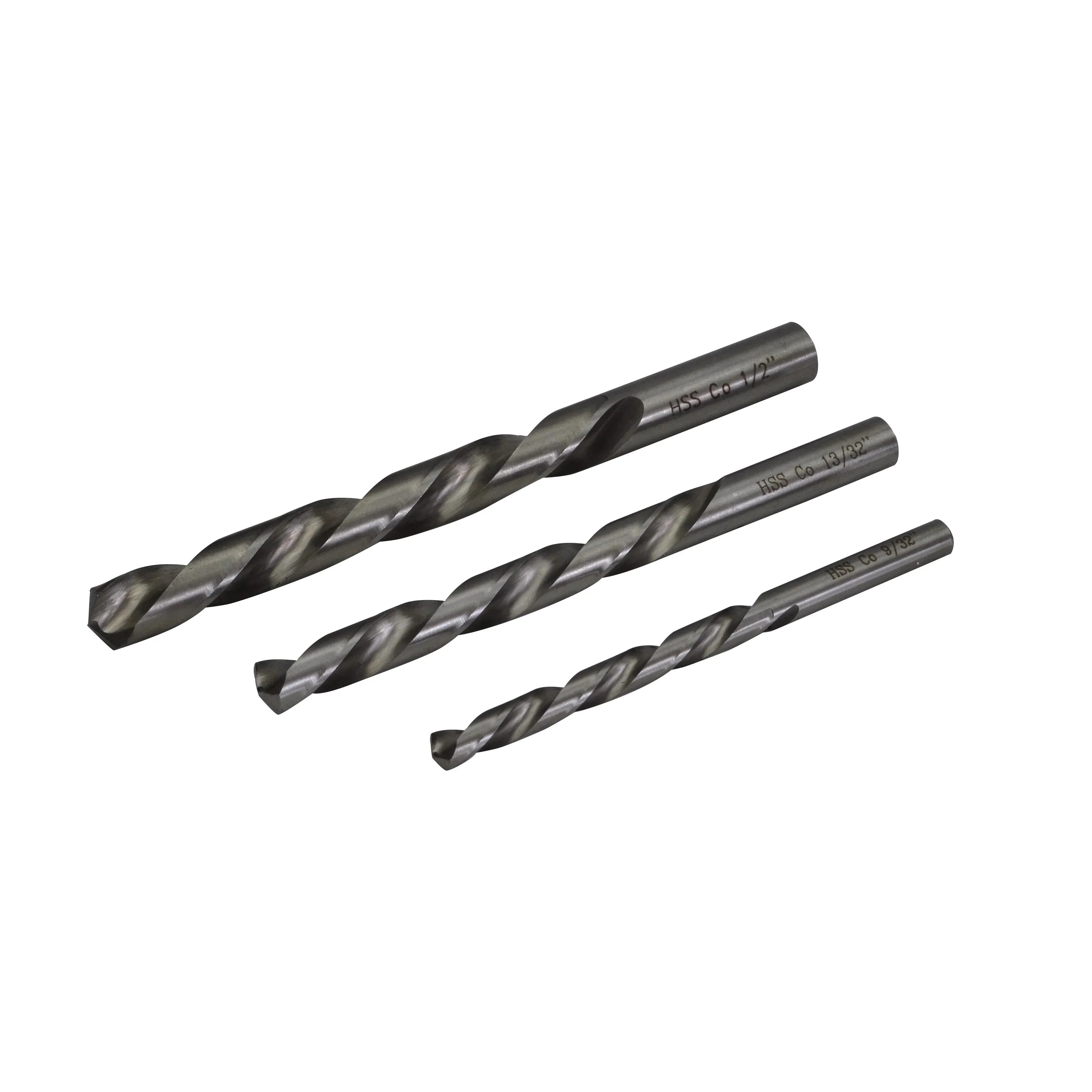 Twin Eagle Imports Drill Bits Left Hand Cobalt Drill Bit Set – 29 Piece (1/16"–1/2") – 135° Split Point