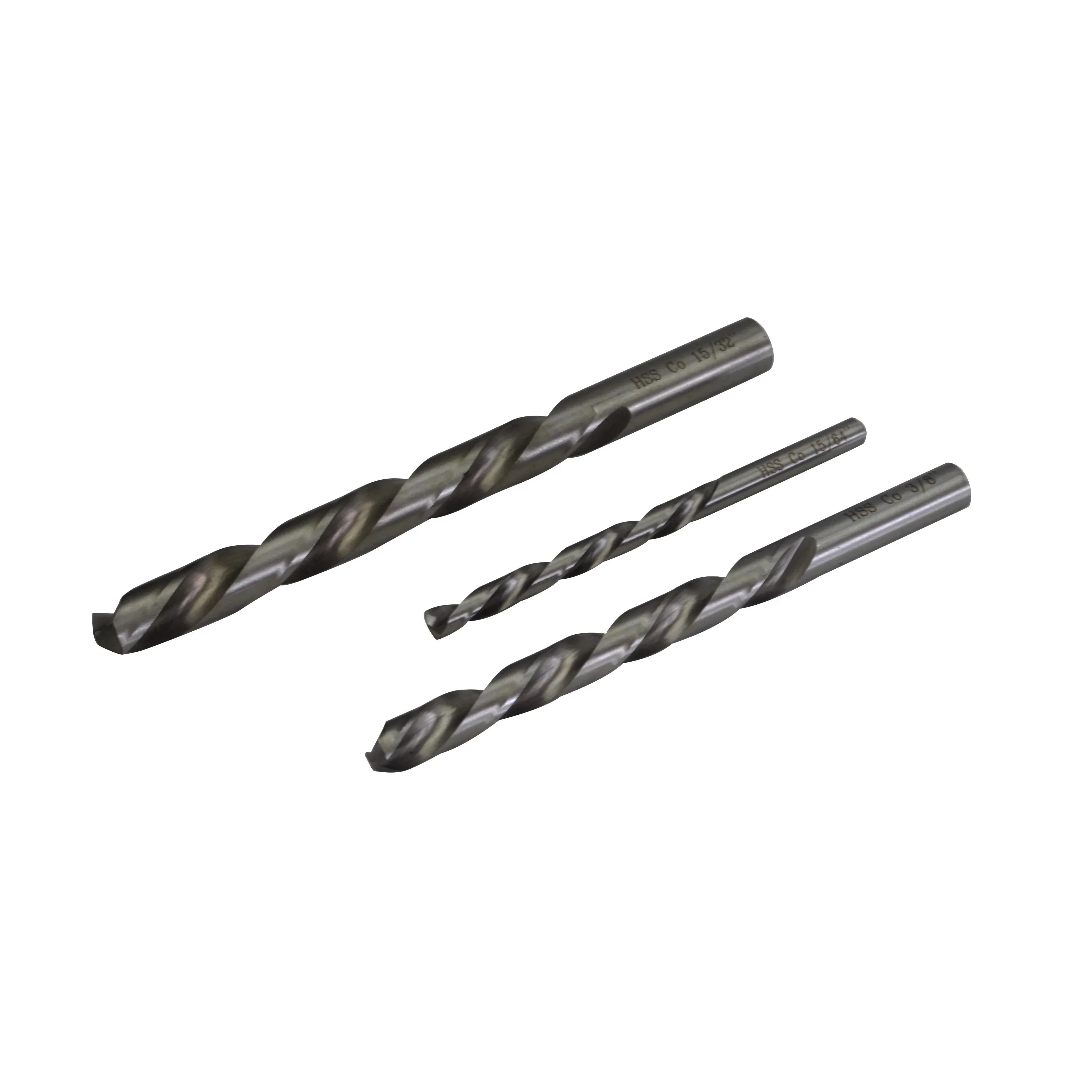 Twin Eagle Imports Drill Bits Left Hand Cobalt Drill Bit Set – 29 Piece (1/16"–1/2") – 135° Split Point