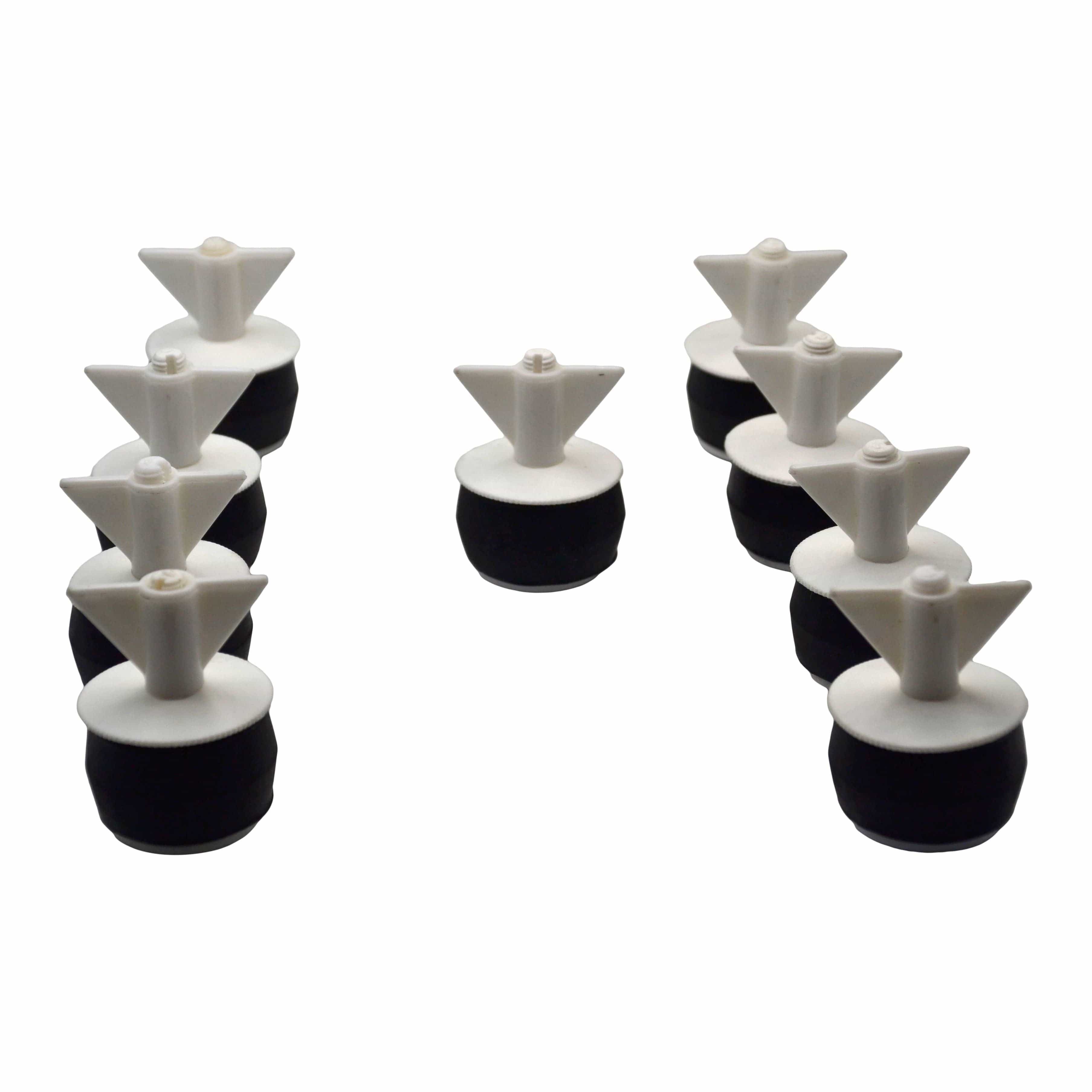 Twin Eagle Imports Expanding Plumbing Plug 9x Nylon Mechanical Pipe Expanding Test Plug Bung No Bypass 36mm to 45mm