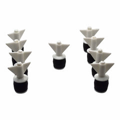 Twin Eagle Imports Expanding Plumbing Plug 9x Nylon Mechanical Pipe Test Plug Bung No Bypass 21mm to 34mm