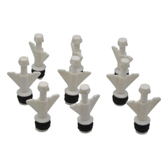 Twin Eagle Imports Expanding Plumbing Plug 9x Nylon Mechanical Pipe Test Plug Bung with 10mm Bypass 18mm to 26mm