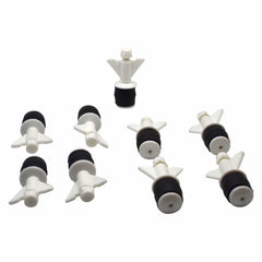 Twin Eagle Imports Expanding Plumbing Plug 9x Nylon Mechanical Pipe Test Plug Bung with 10mm Bypass 23mm to 32mm
