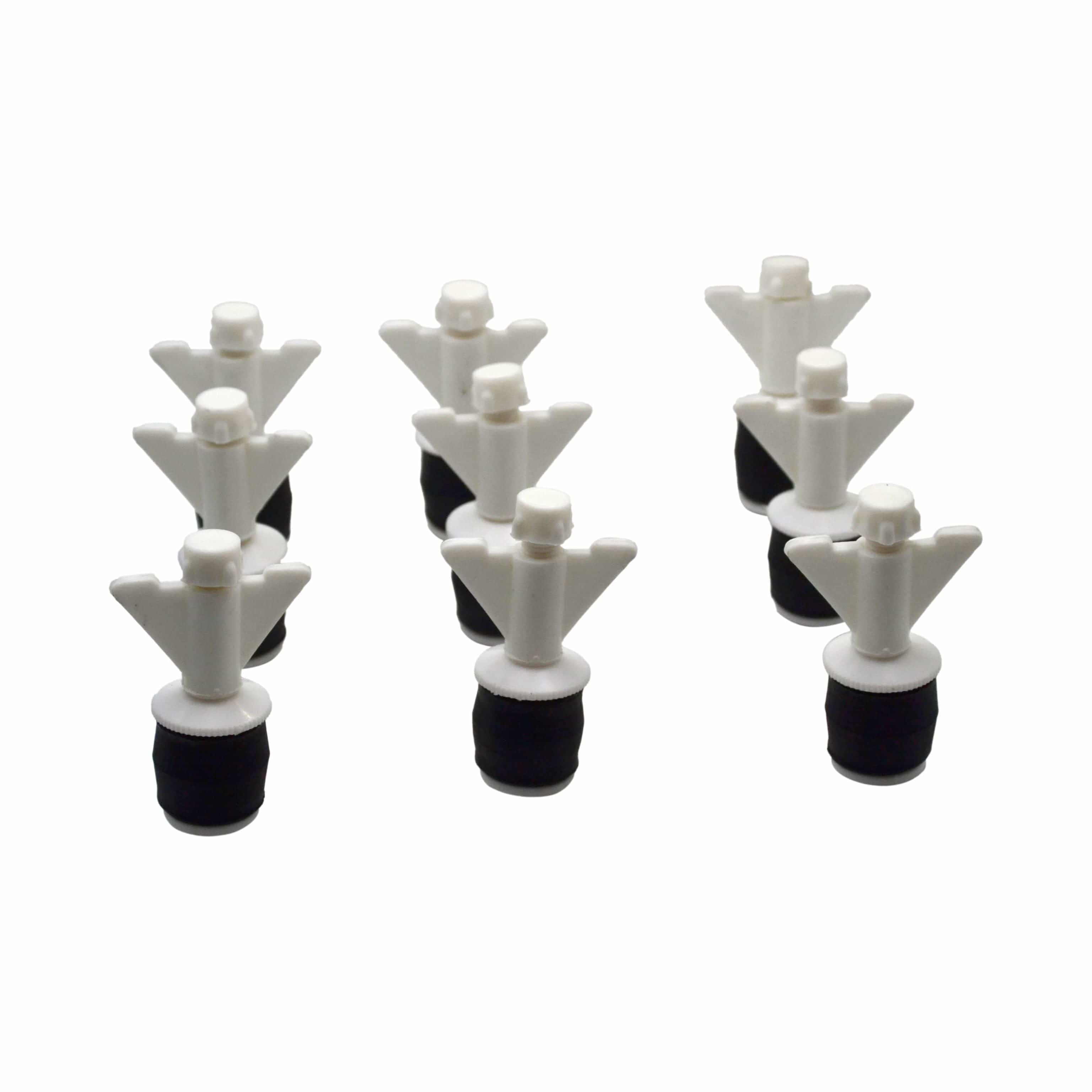 Twin Eagle Imports Expanding Plumbing Plug 9x Nylon Mechanical Pipe Test Plug Bung with 10mm Bypass 23mm to 32mm