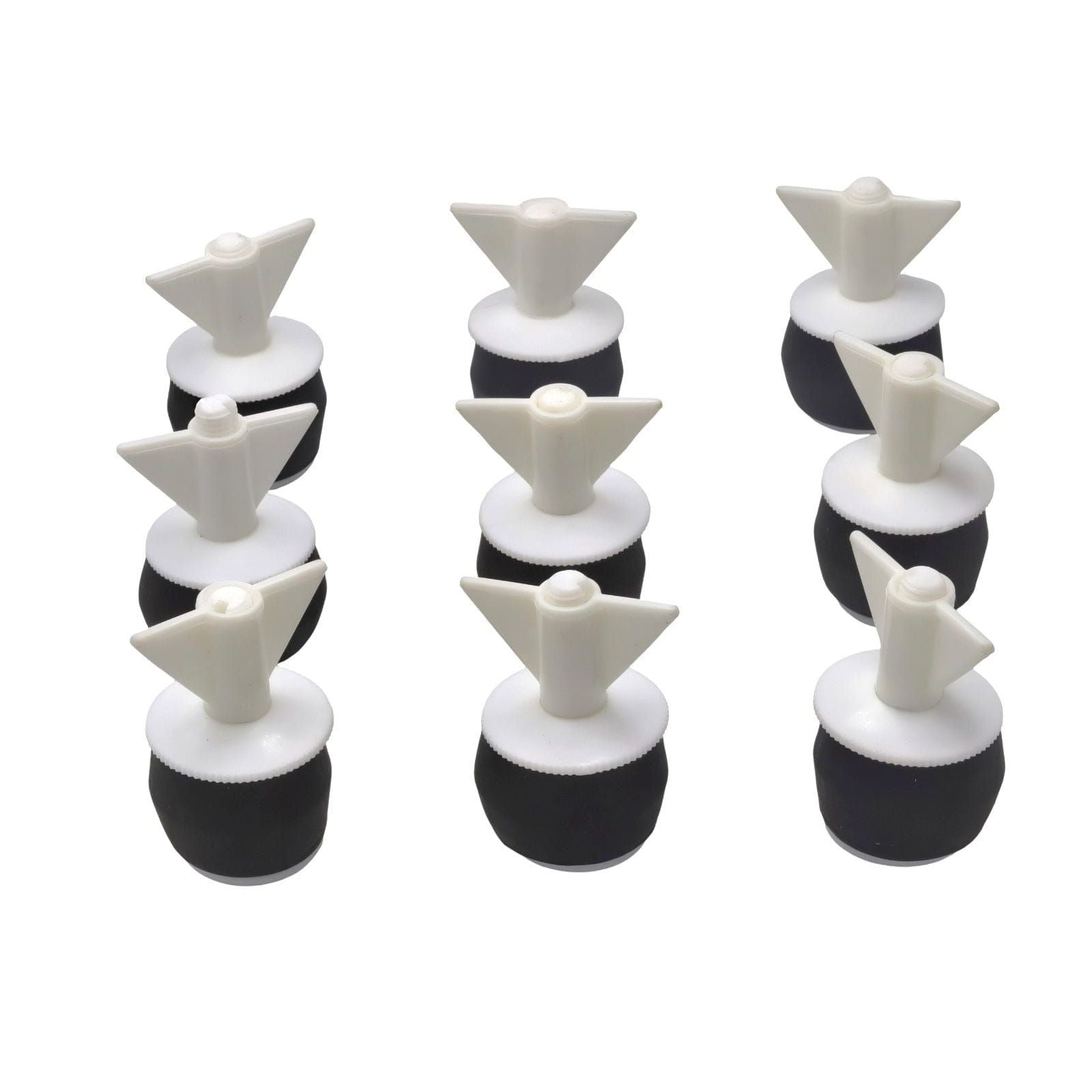 Twin Eagle Imports Expanding Plumbing Plug x9 Nylon Mechanical Pipe Expanding Test Plug Bung No Bypass 30-36 mm