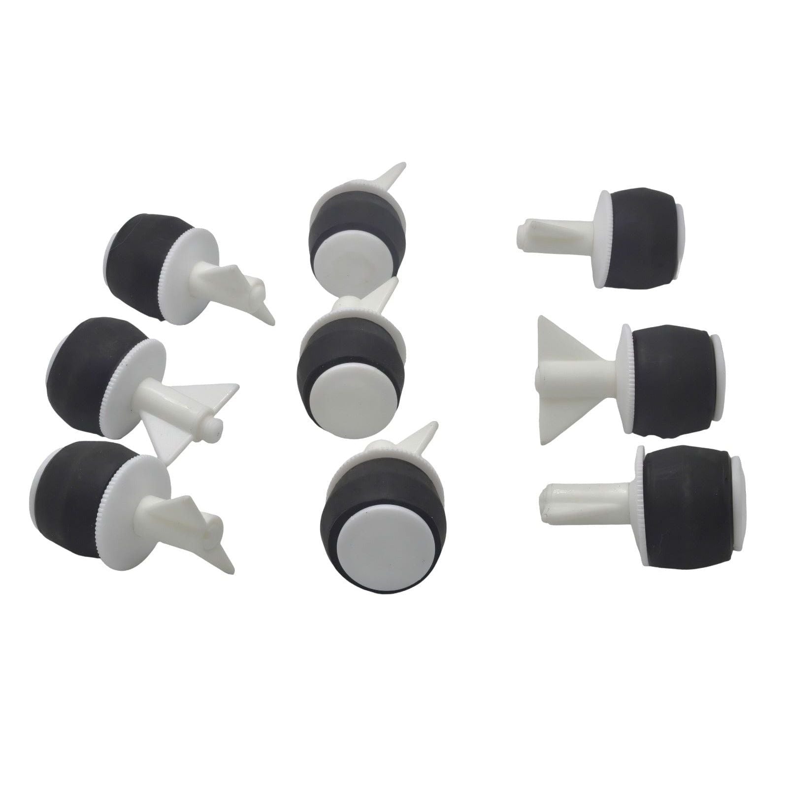 Twin Eagle Imports Expanding Plumbing Plug x9 Nylon Mechanical Pipe Expanding Test Plug Bung No Bypass 30-36 mm