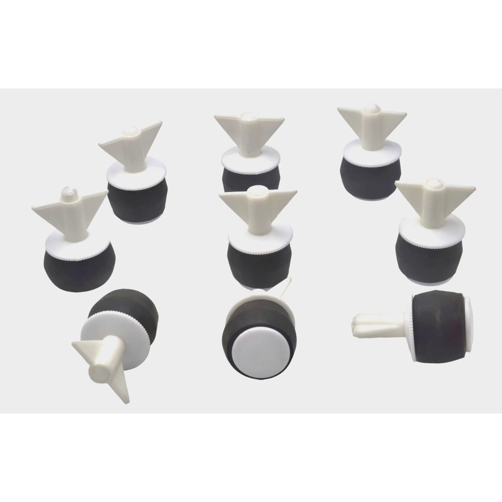 Twin Eagle Imports Expanding Plumbing Plug x9 Nylon Mechanical Pipe Expanding Test Plug Bung No Bypass 30-36 mm