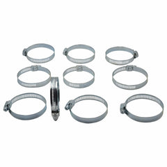 Twin Eagle Imports Grab Kits 10 Piece 304 Stainless Steel 35-70mm Worm Drive Hose Clamp
