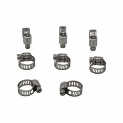 Twin Eagle Imports Grab Kits 10 Piece 304 Stainless Steel 7-16mm Worm Drive Hose Clamp