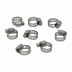 Twin Eagle Imports Grab Kits 10 Piece 304 Stainless Steel 7-16mm Worm Drive Hose Clamp