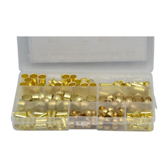 Twin Eagle Imports Grab Kits 160pc Brass Compression Insert & Sleeve Grab Kit Assortment