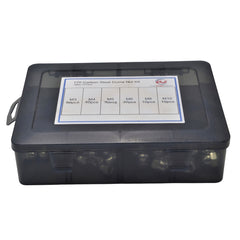 Twin Eagle Imports Grab Kits 170pc Metric Acorn Nut Carbon Steel Grab Kit Assortment