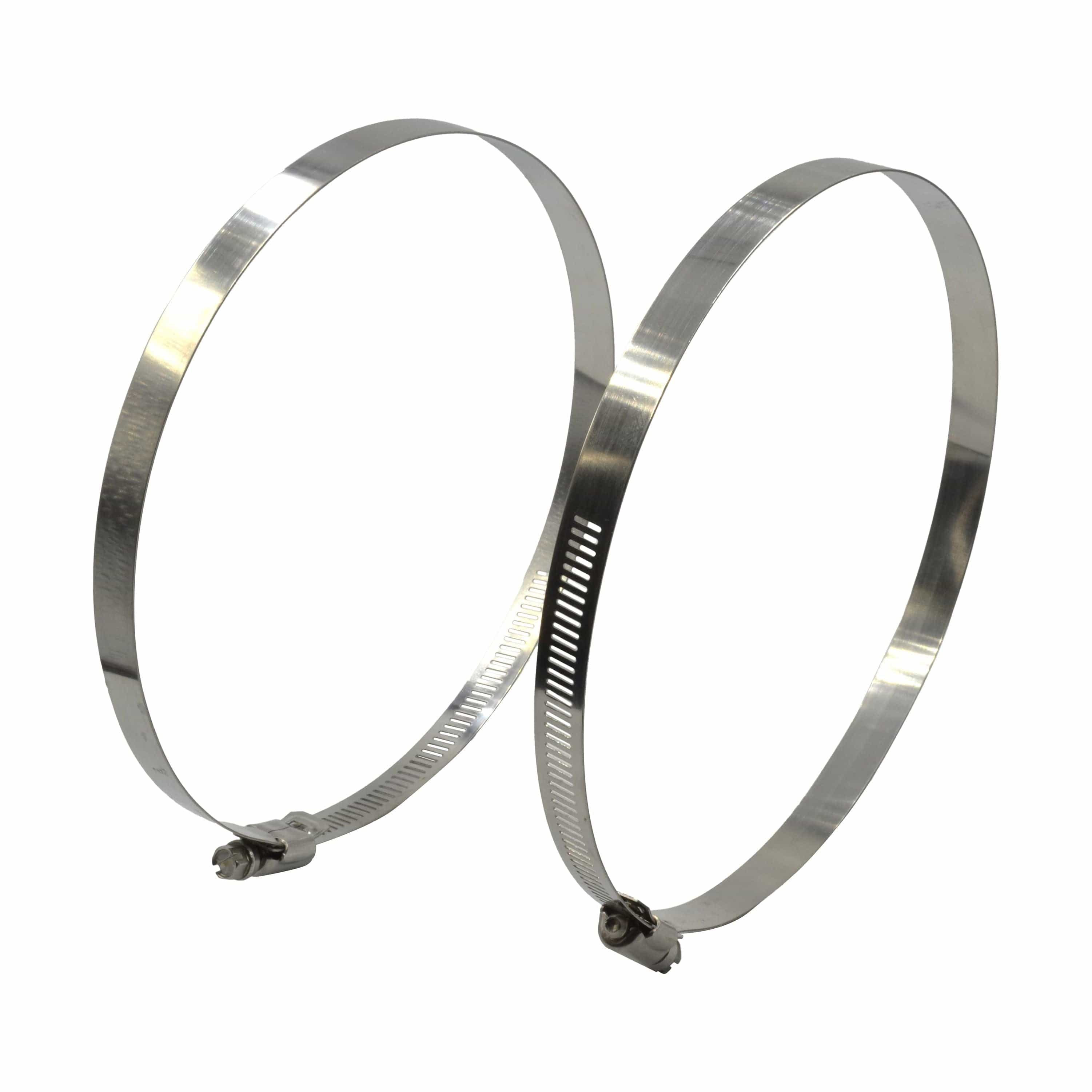 Twin Eagle Imports Grab Kits 2 Piece 304 Stainless Steel 155-178mm Worm Drive Hose Clamp