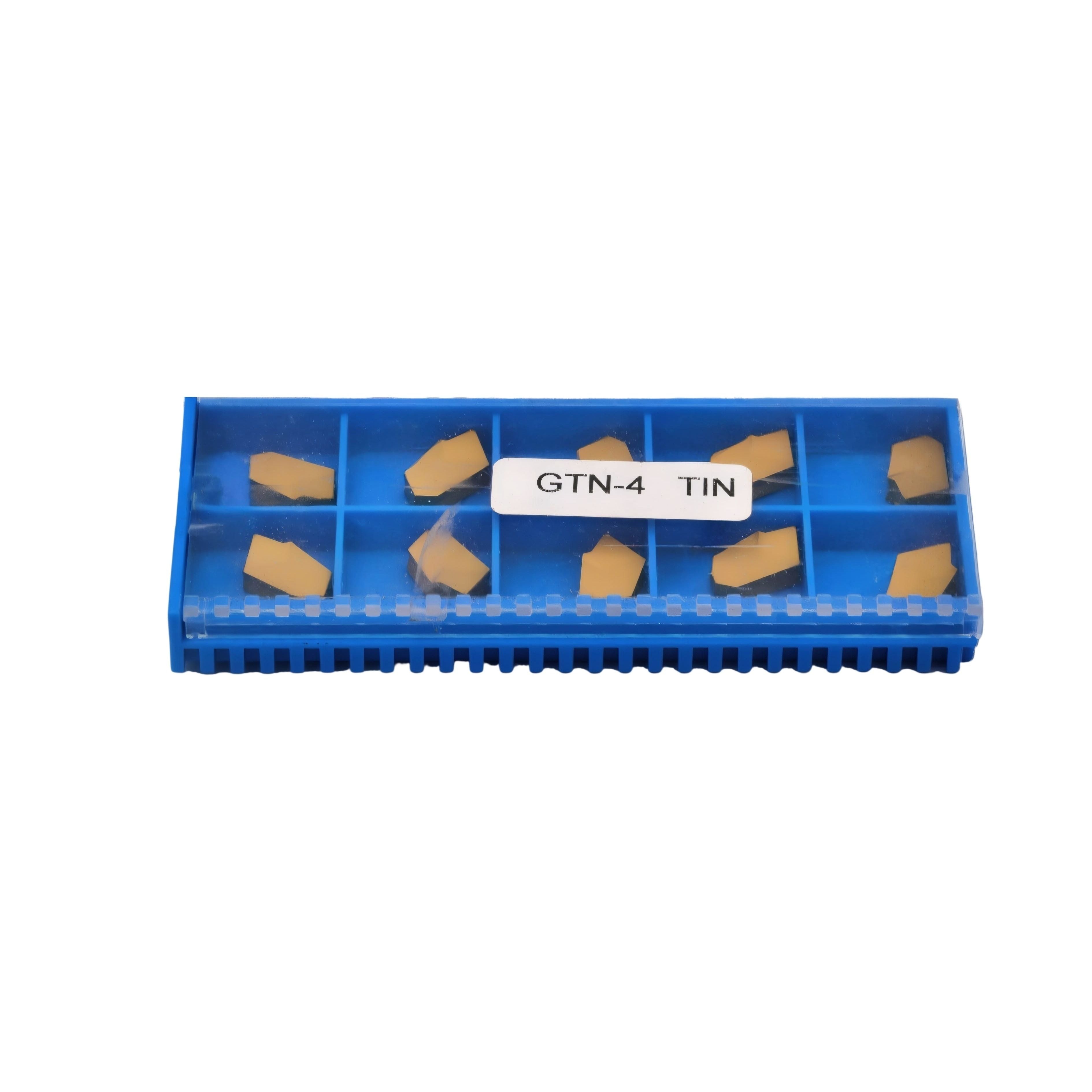 Twin Eagle Imports INSERT Parting Inserts GTN-4 Carbide TiN Coated (pack of 10)