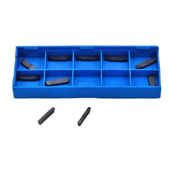 Twin Eagle Imports INSERTS Carbide Grooving Inserts MGMN200 TiAlN Coated (Pack of 10)