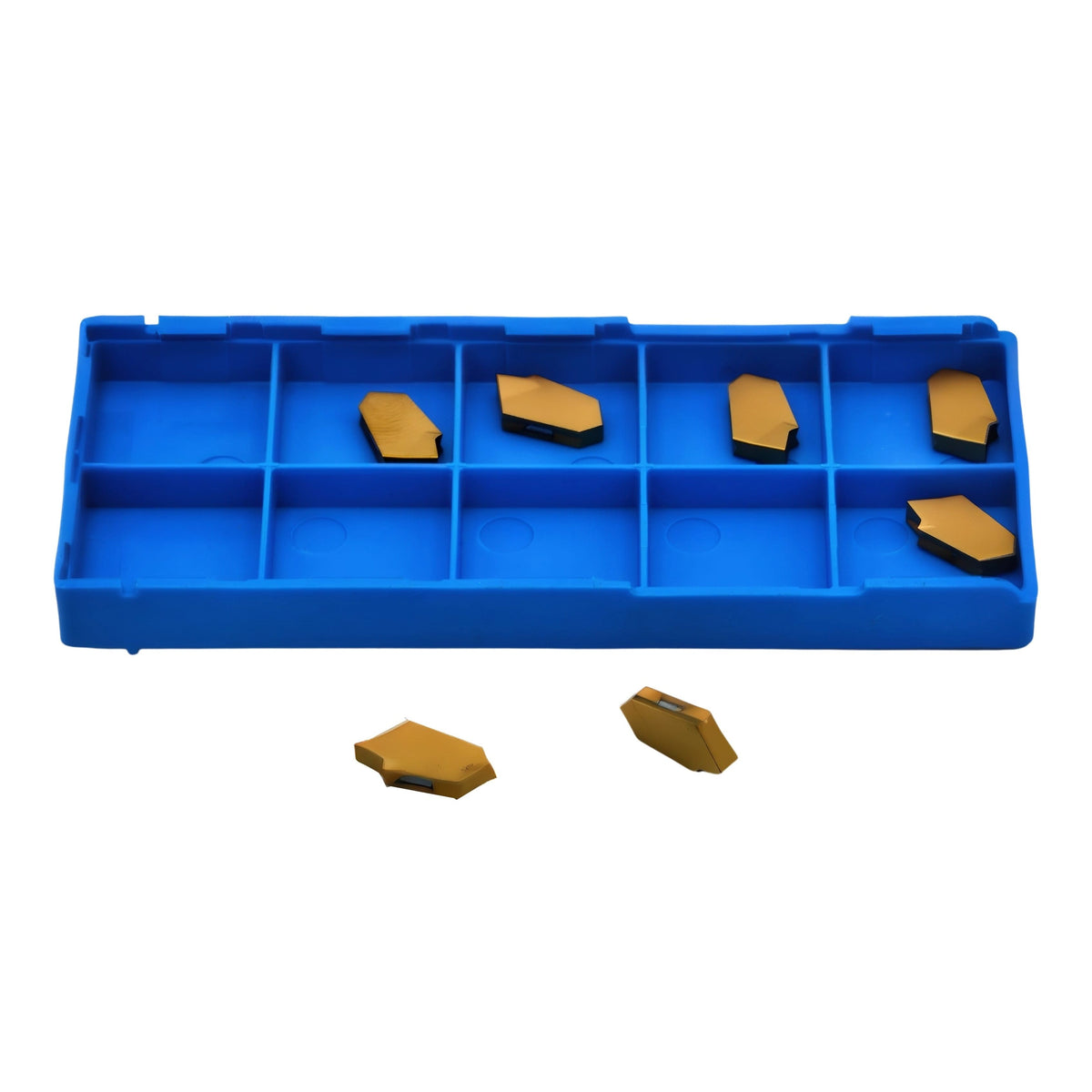 Twin Eagle Imports INSERTS Parting Inserts GTN-3 Carbide TiN Coated (pack of 10)