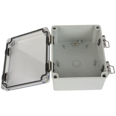 Twin Eagle Imports Junction Box ABS IP66 Clear Lid Hinge Junction Box 140 x 170 x 95mm