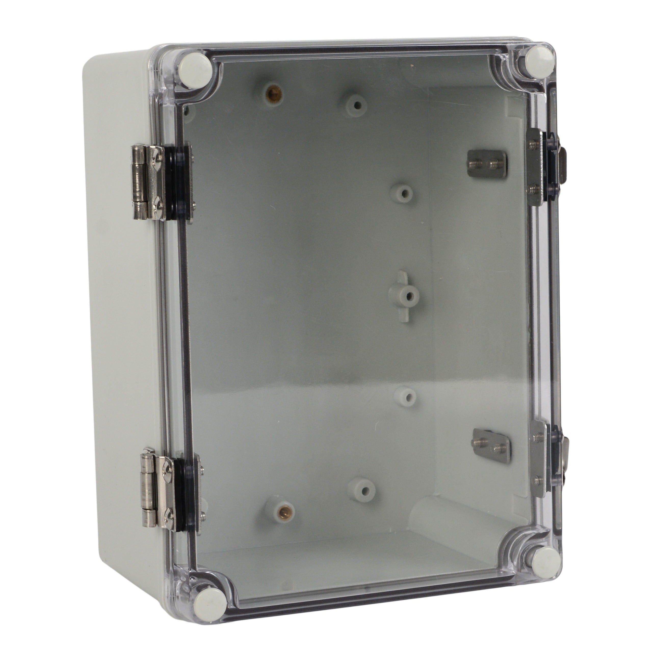 Twin Eagle Imports Junction Box ABS IP66 Clear Lid Hinge Junction Box 150 x 200 x 100mm