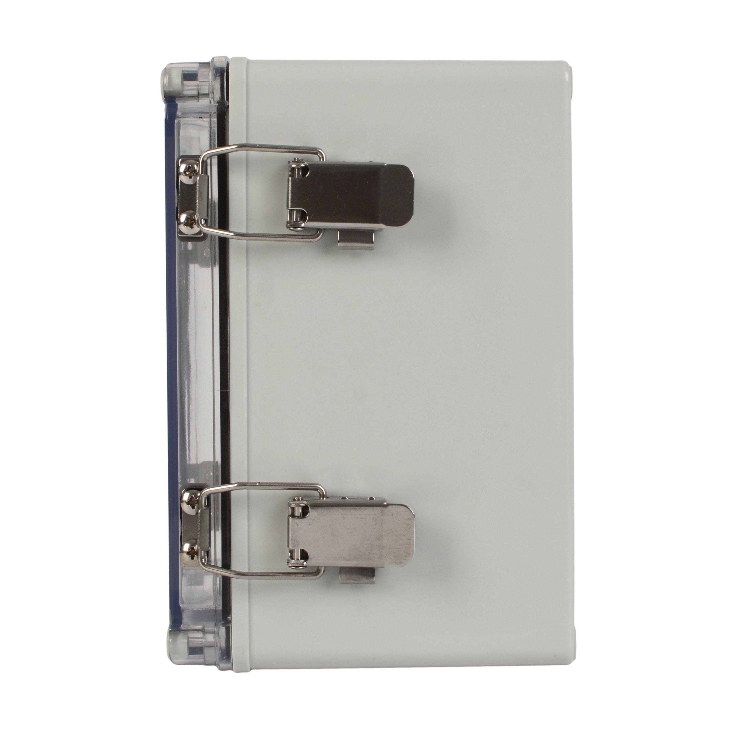 Twin Eagle Imports Junction Box ABS IP66 Clear Lid Hinge Junction Box 200 x 200 x 130mm
