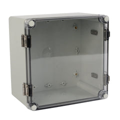 Twin Eagle Imports Junction Box ABS IP66 Clear Lid Hinge Junction Box 200 x 200 x 130mm