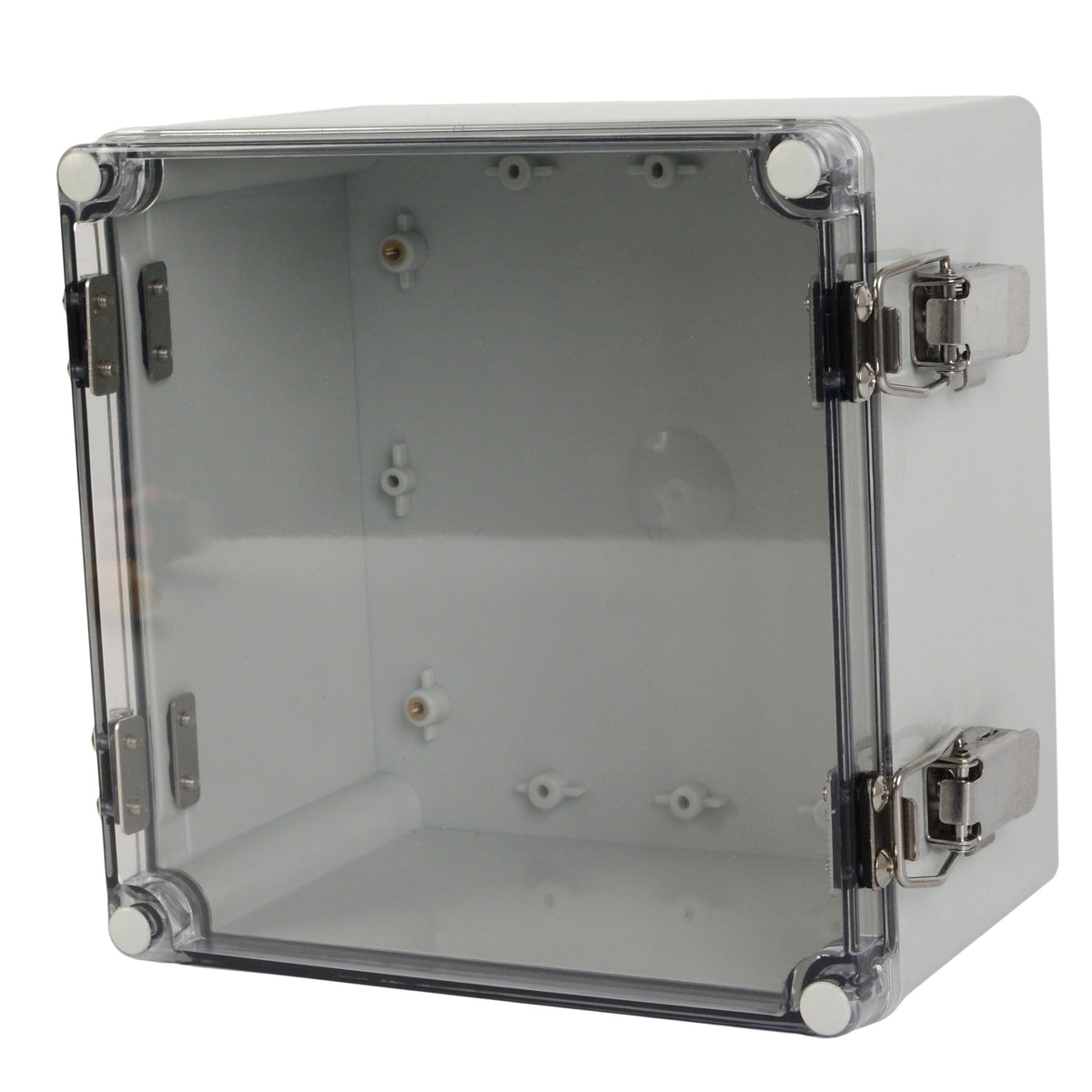 Twin Eagle Imports Junction Box ABS IP66 Clear Lid Hinge Junction Box 200 x 200 x 130mm