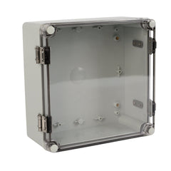 Twin Eagle Imports Junction Box ABS IP66 Clear Lid Hinge Junction Box 200 x 200 x 95mm