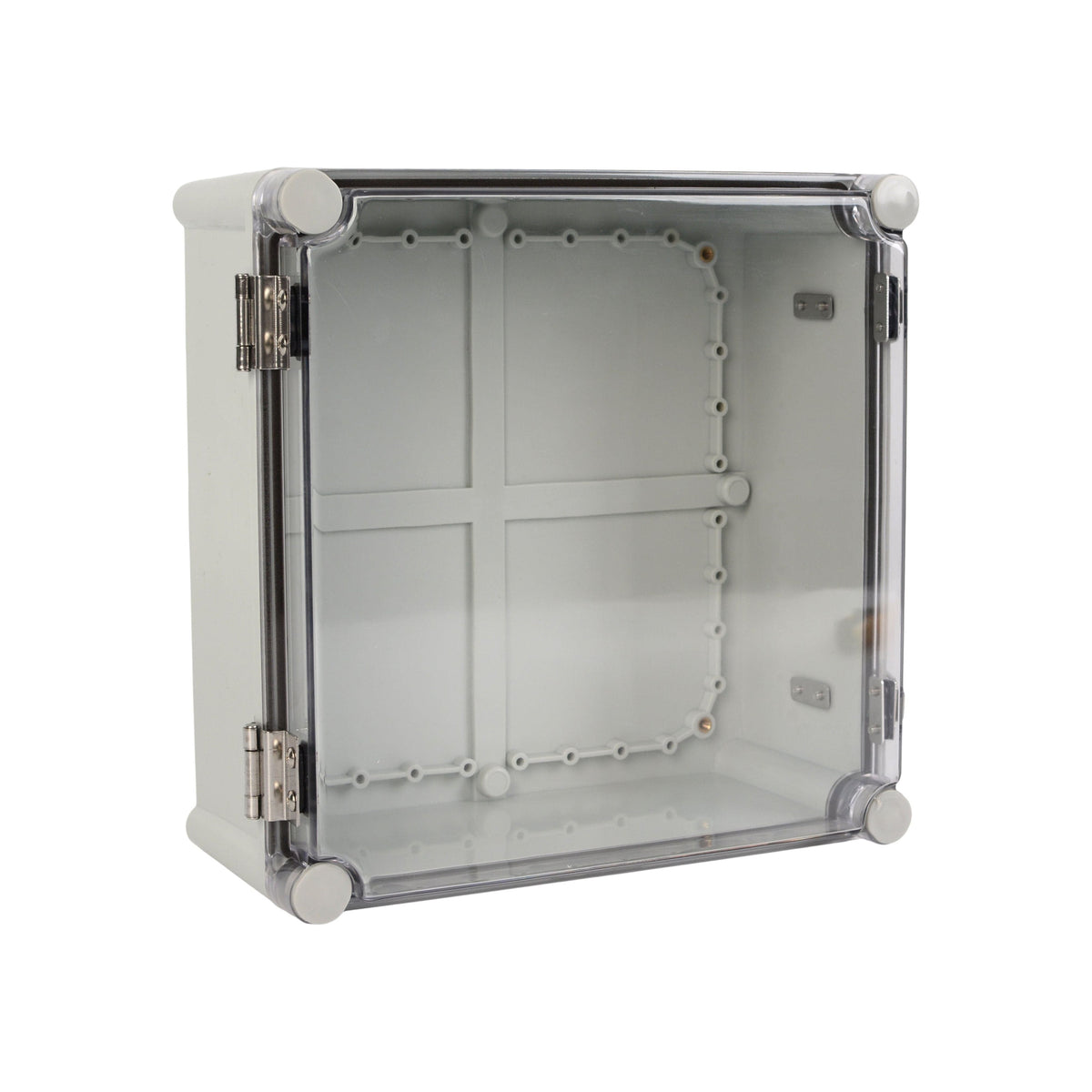 Twin Eagle Imports Junction Box ABS IP66 Clear Lid Hinge Junction Box 280 x 280 x 130mm