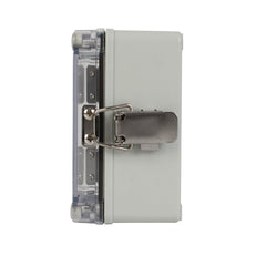 Twin Eagle Imports Junction Box ABS IP66 Clear Lid Hinge Junction Box 80 x 130 x 70mm