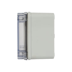 Twin Eagle Imports Junction Box ABS IP66 Clear Lid Junction Box 100 x 100 x 75mm