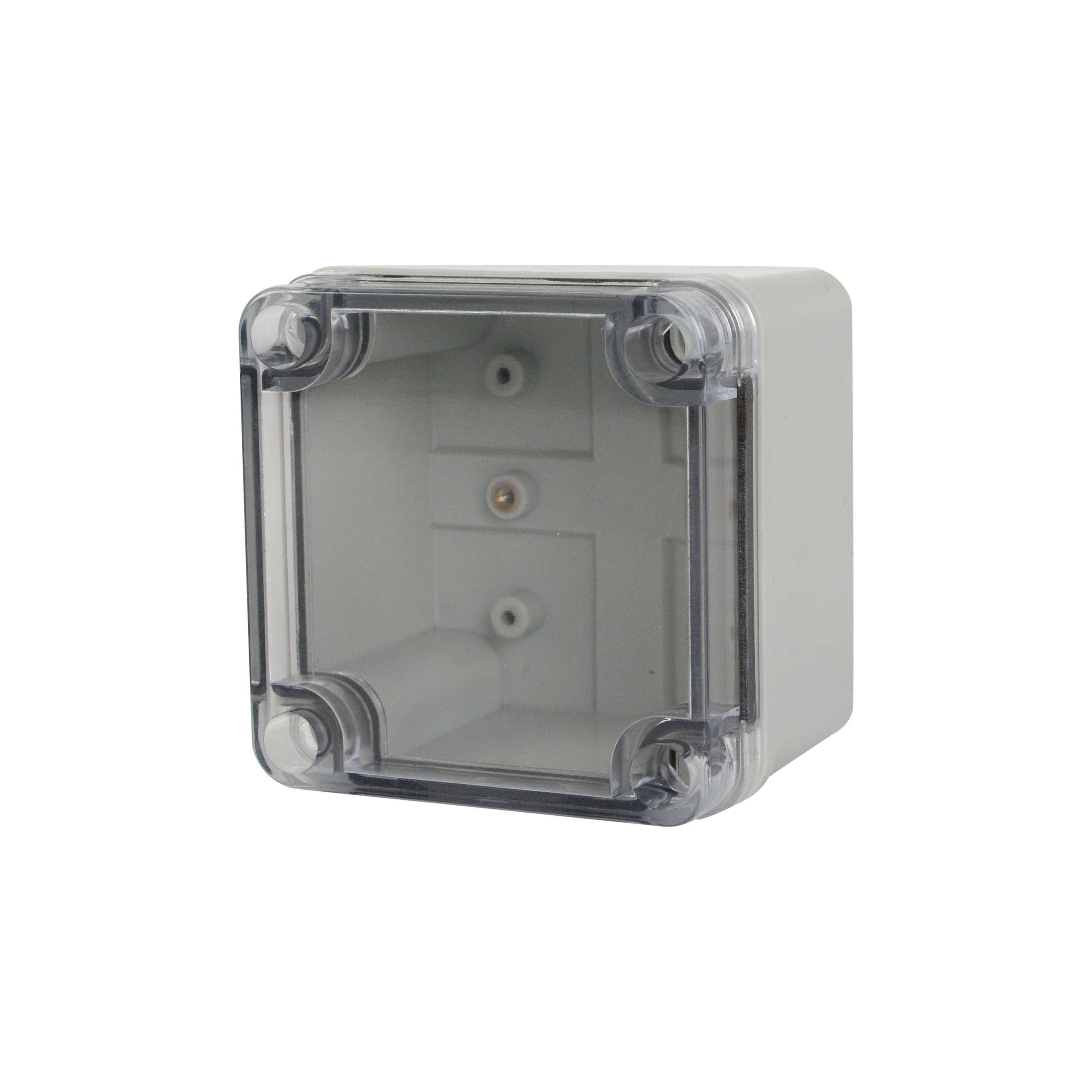 Twin Eagle Imports Junction Box ABS IP66 Clear Lid Junction Box 100 x 100 x 75mm