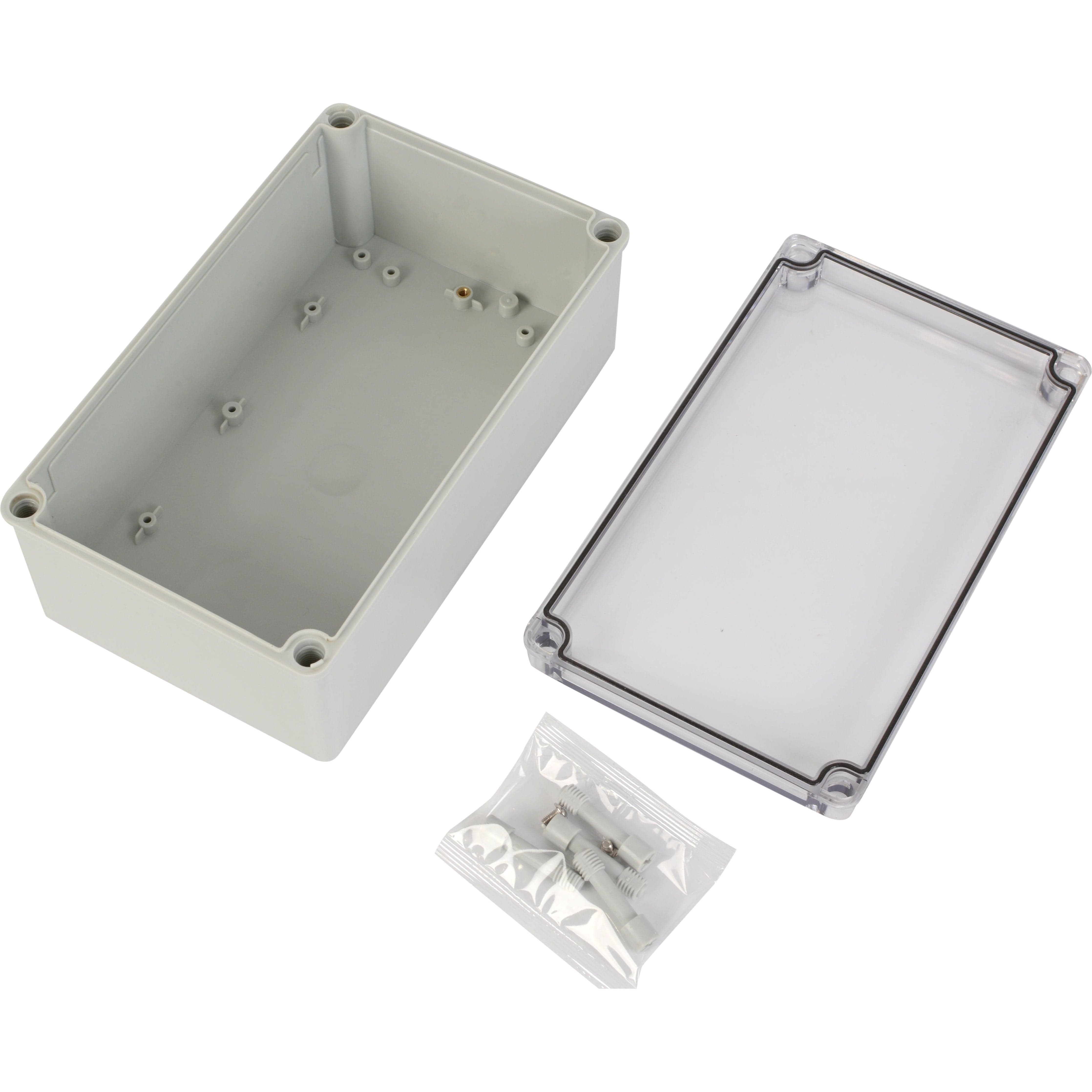 Twin Eagle Imports Junction Box ABS IP66 Clear Lid Junction Box 150 x 250 x 100mm
