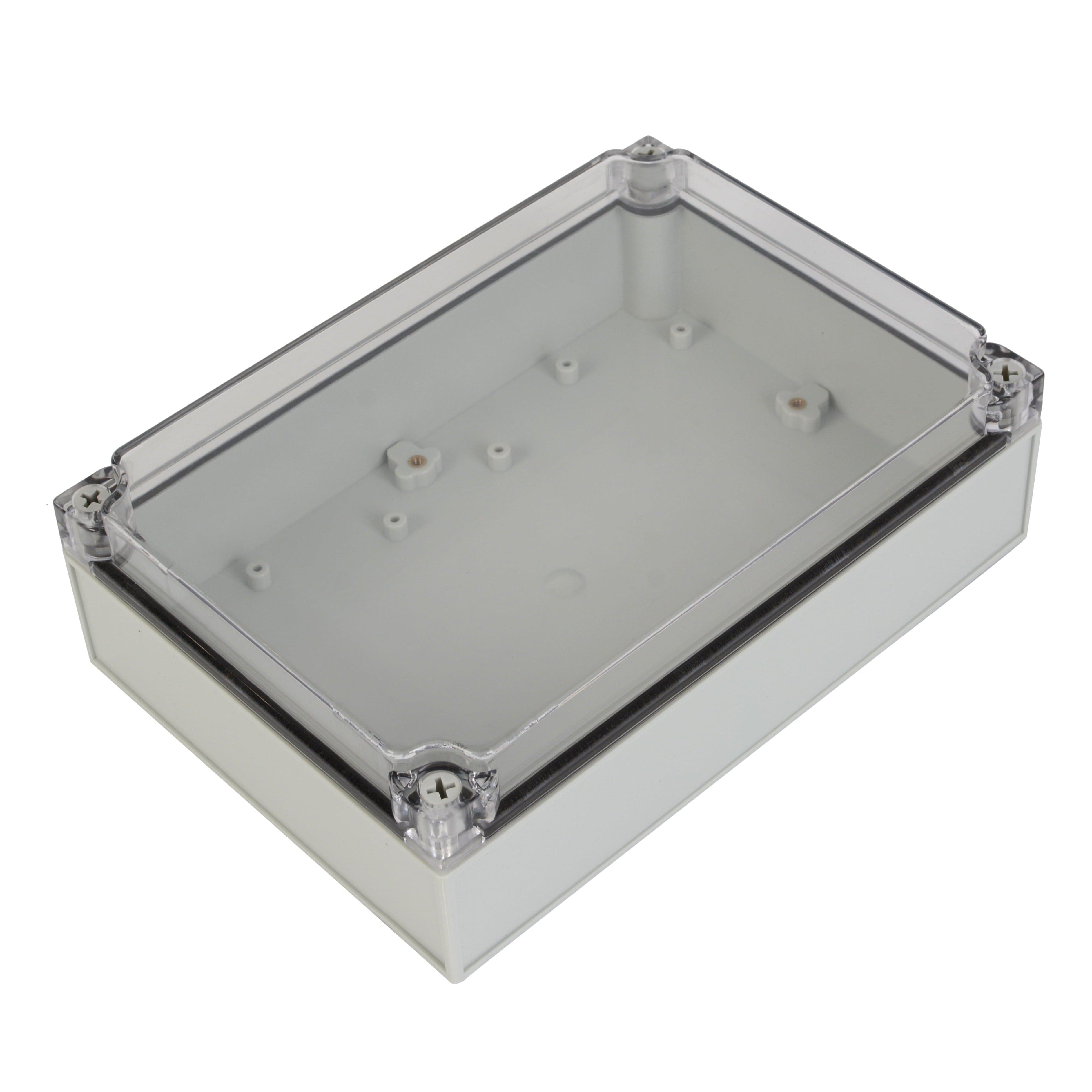 Twin Eagle Imports Junction Box ABS IP66 Clear Lid Junction Box 175 x 250 x 75mm