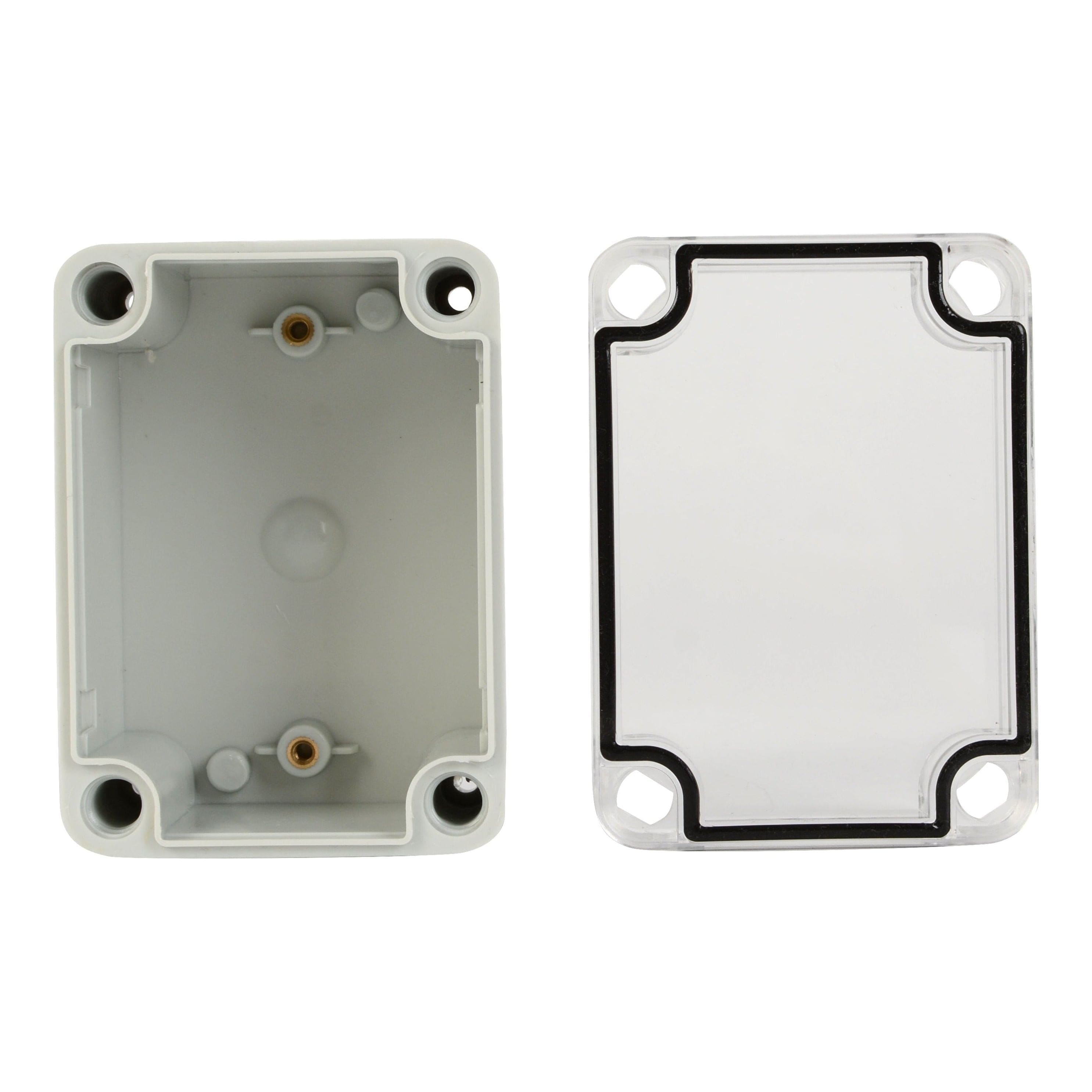 Twin Eagle Imports Junction Box ABS IP66 Clear Lid Junction Box 80 x 110 x 70mm