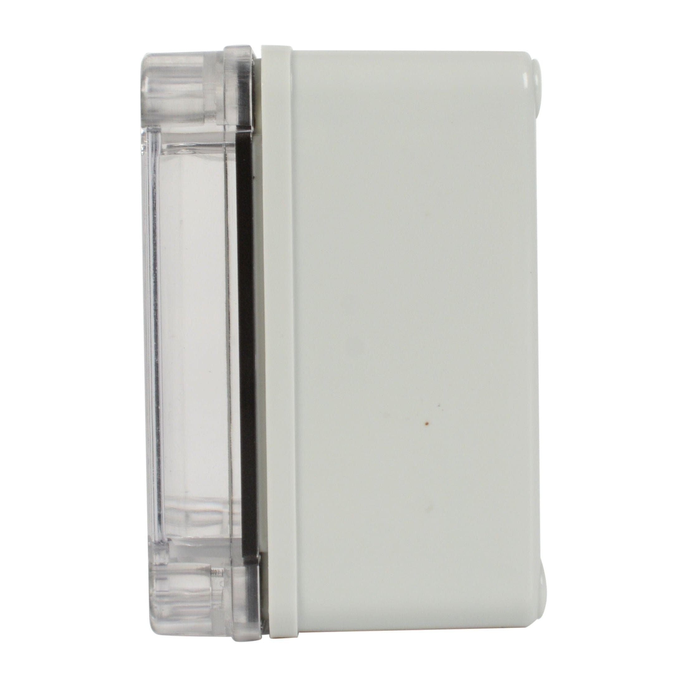 Twin Eagle Imports Junction Box ABS IP66 Clear Lid Junction Box 80 x 110 x 70mm