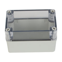 Twin Eagle Imports Junction Box ABS IP66 Clear Lid Junction Box 80 x 130 x 85mm