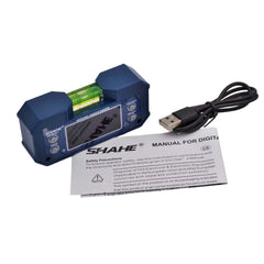 Twin Eagle Imports MEASURING EQUIPMENT Shahe Mini Digital Protractor 5346 Dual Axis Digital Angle Gauge