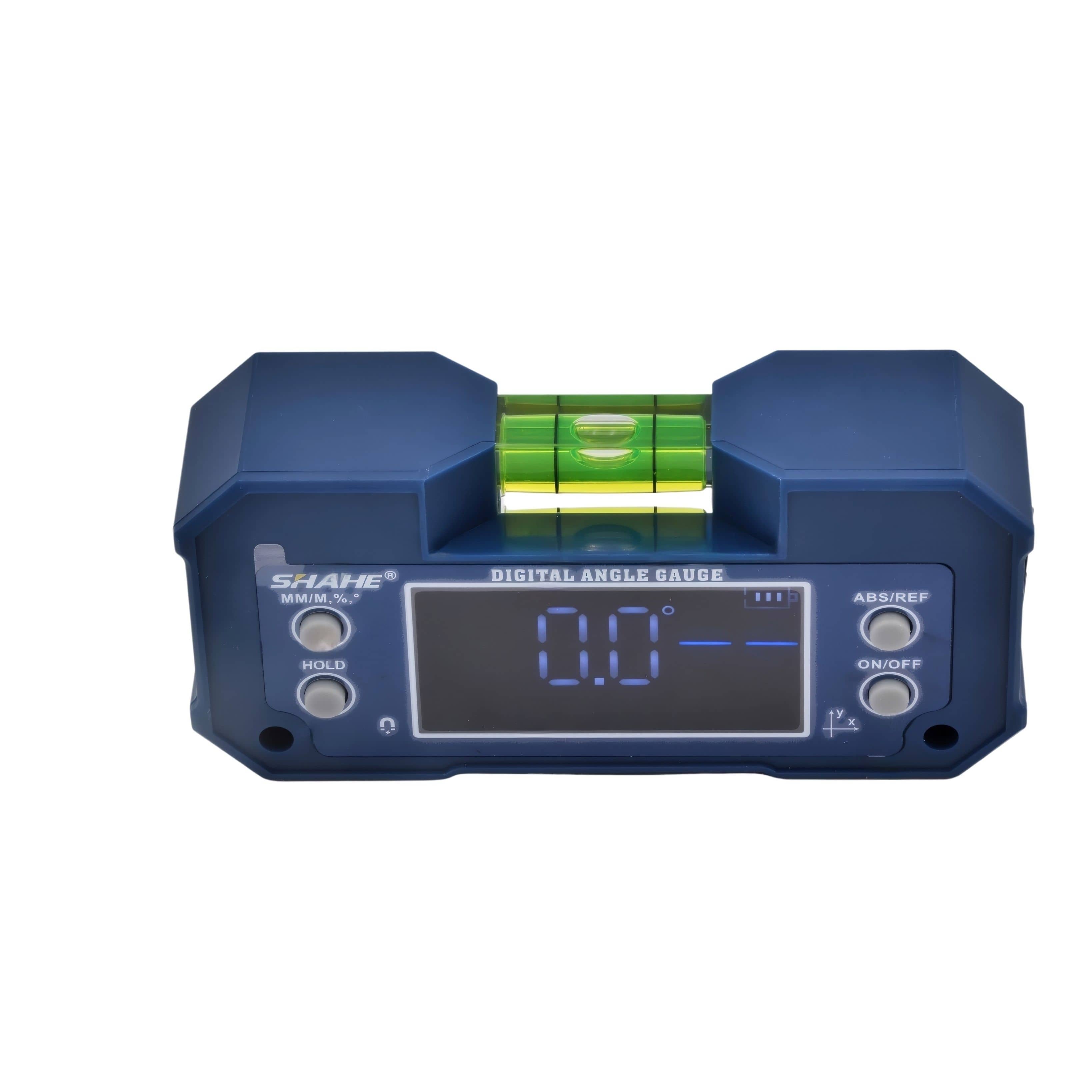 Twin Eagle Imports MEASURING EQUIPMENT Shahe Mini Digital Protractor 5346 Dual Axis Digital Angle Gauge