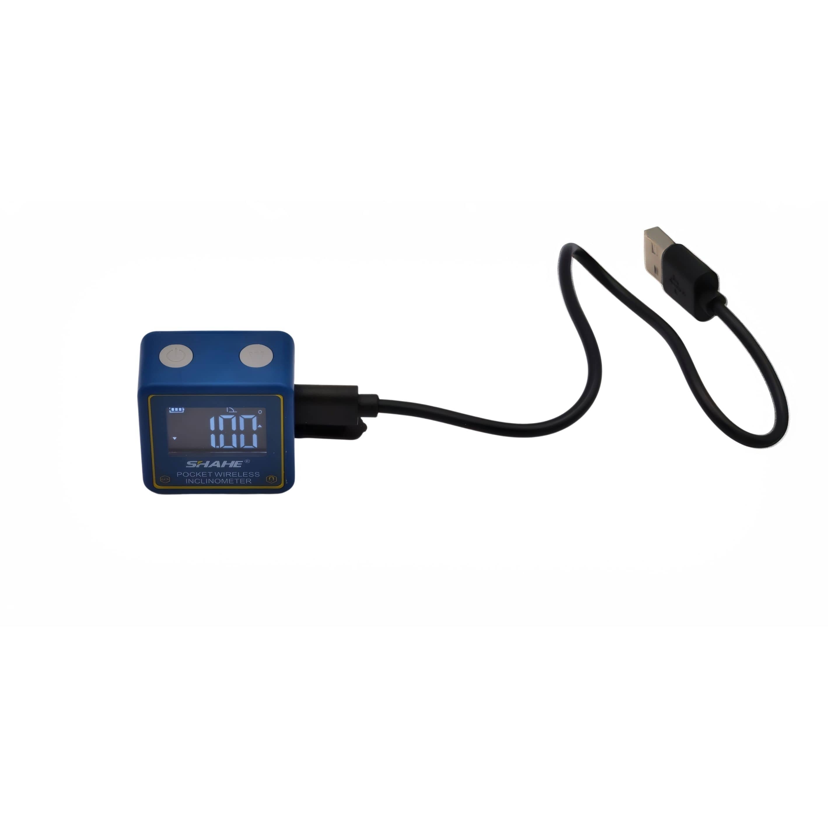Twin Eagle Imports MEASURING EQUIPMENT Shahe Pocket Digital Inclinometer Level Wireless 5347L