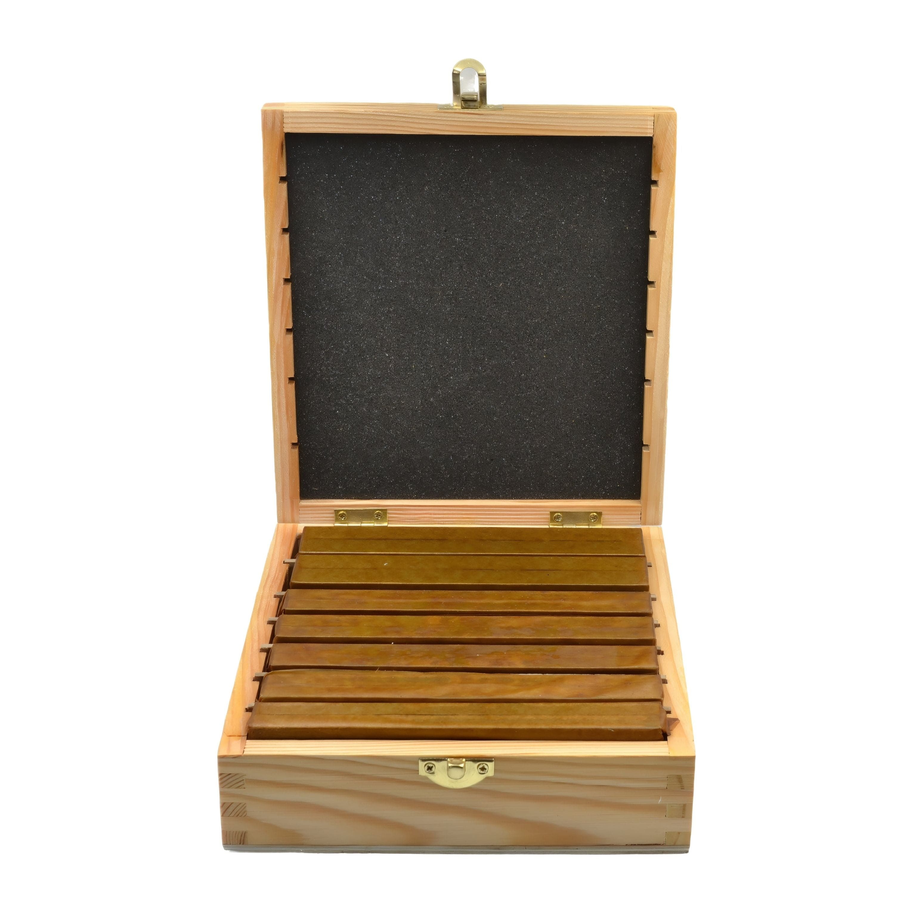 Twin Eagle Imports Parallel Bars 7 pairs Parallel Steel Gauge Block Set Ground Steel 14 plates 150 mm Long