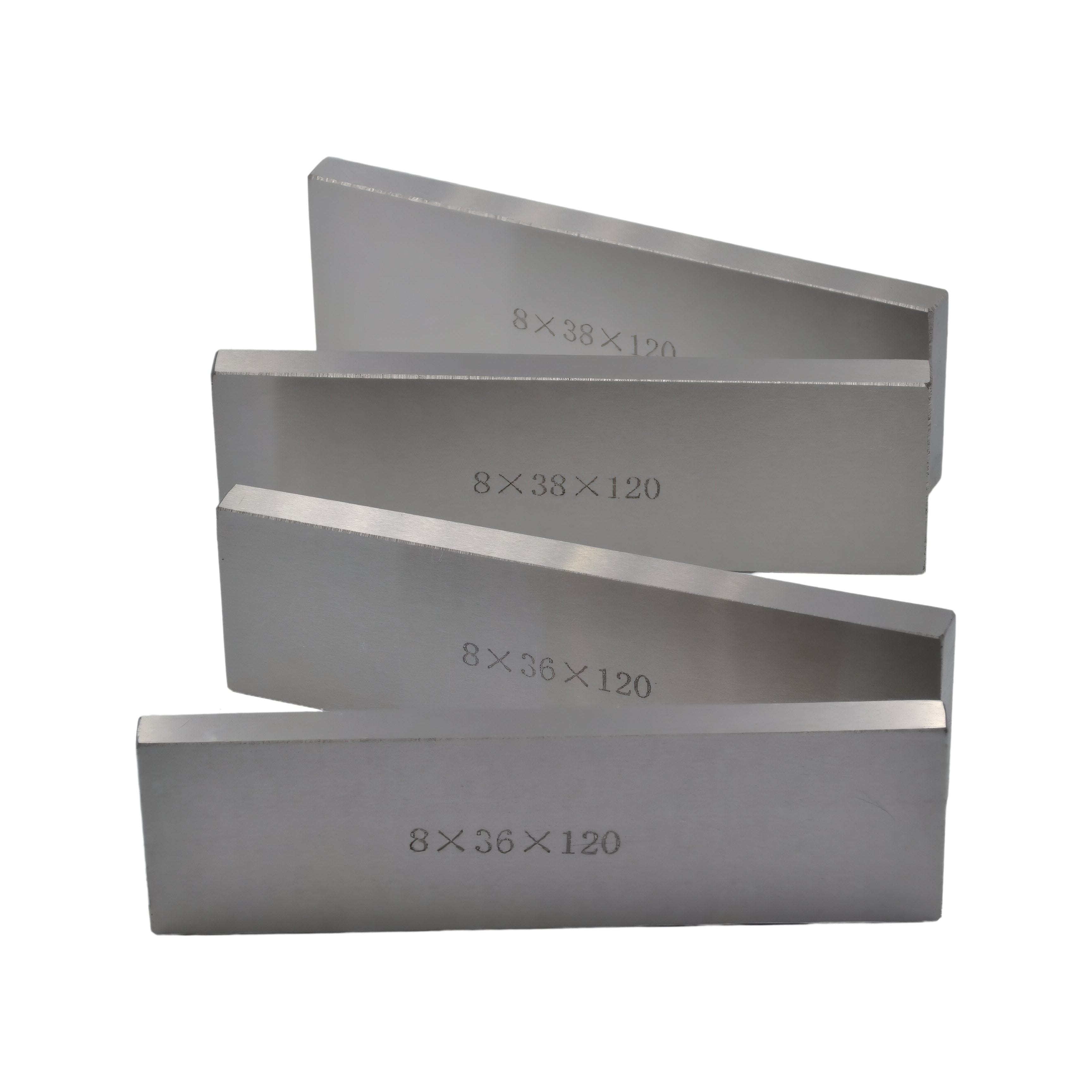 Twin Eagle Imports Parallel Bars 8 Pairs Parallel Steel Gauge Block Set Ground Steel 16 plates 120 mm Long
