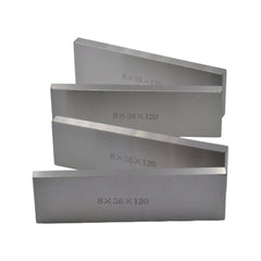Twin Eagle Imports Parallel Bars 8 Pairs Parallel Steel Gauge Block Set Ground Steel 16 plates 120 mm Long