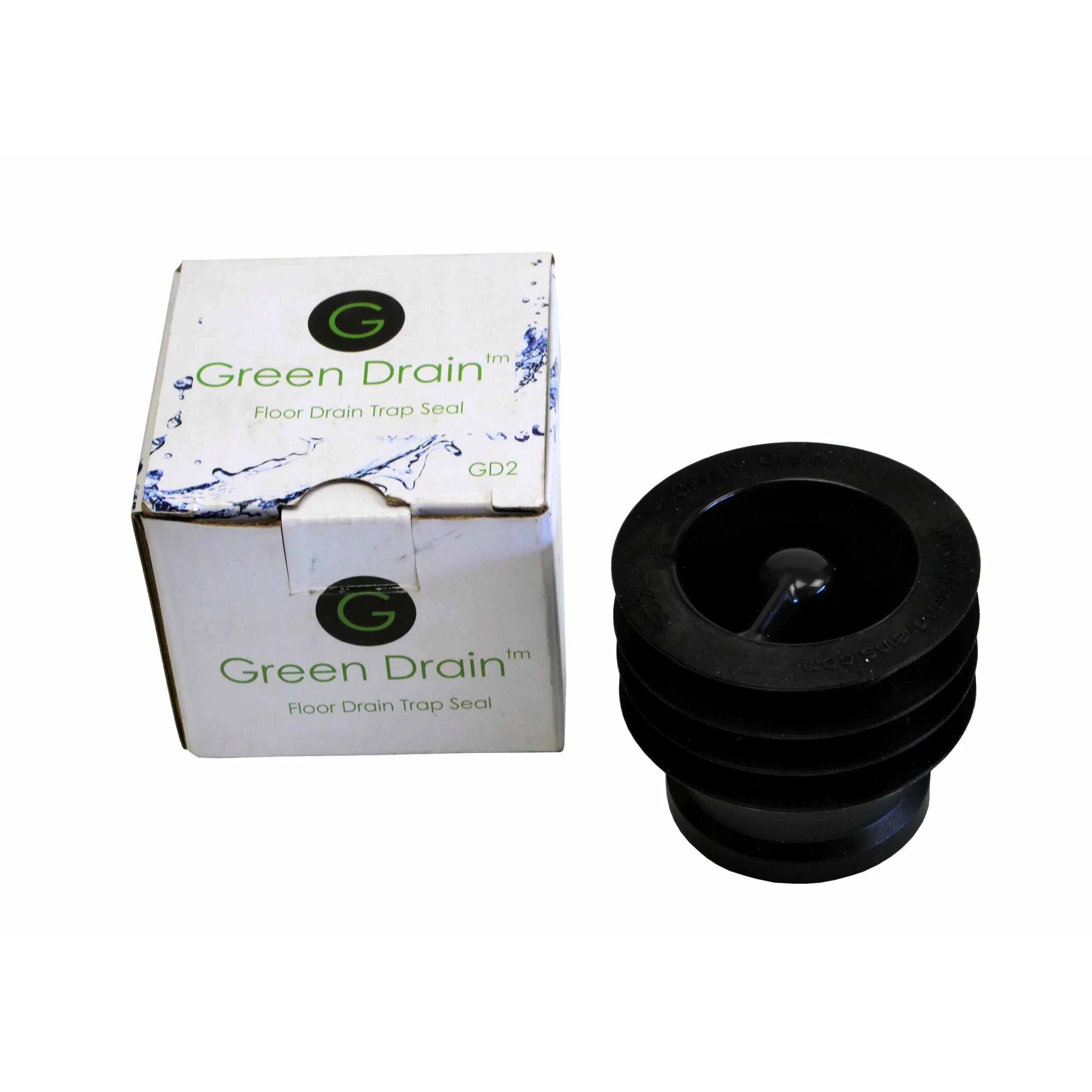 Twin Eagle Imports Plumbing Plug Green Drain Waterless Trap Seal 2" (48-58mm)