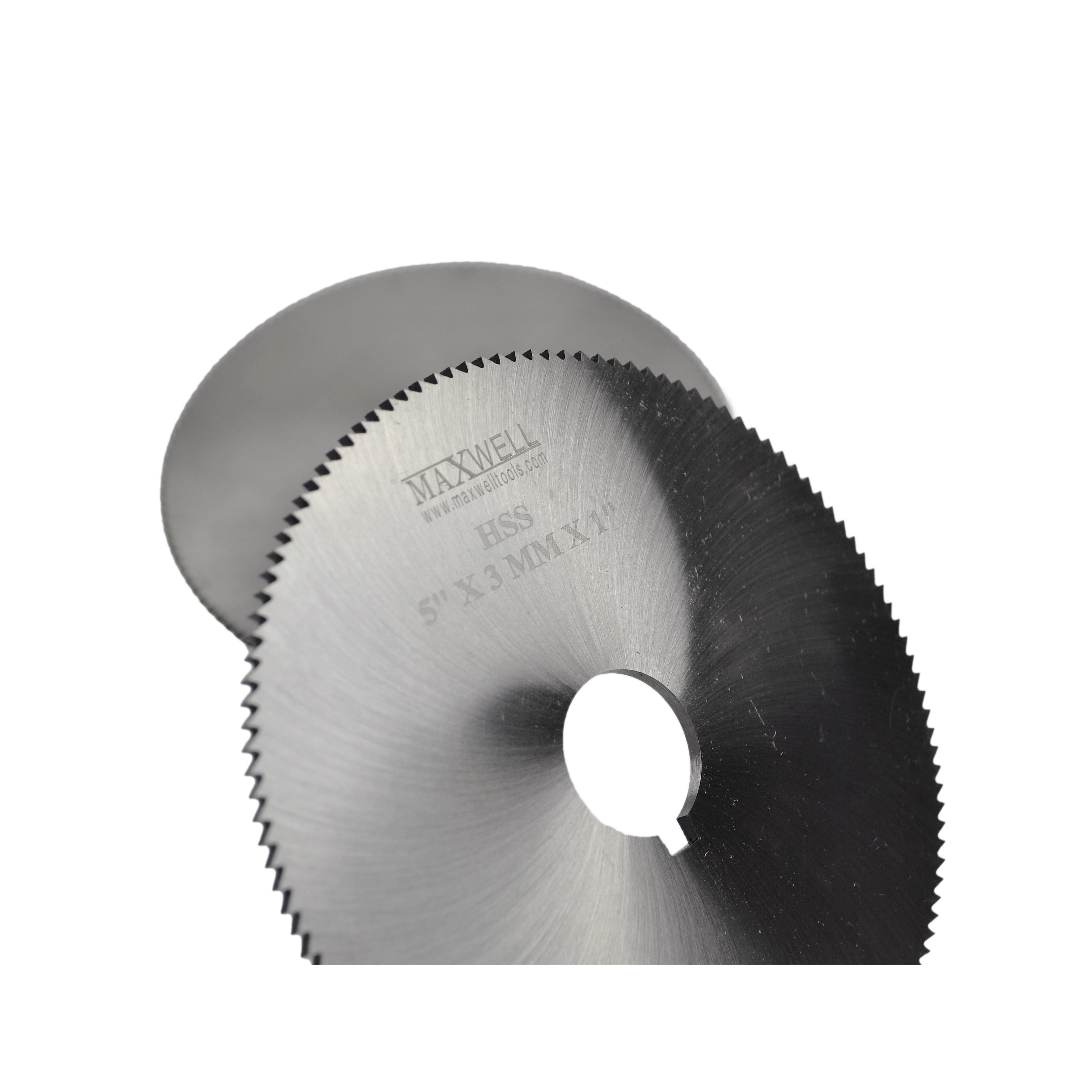 Twin Eagle Imports Slitting Saws Maxwell HSS Slitting Saw 5"x 3 MM x 1" bore